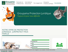 Tablet Screenshot of groupama-pj.fr